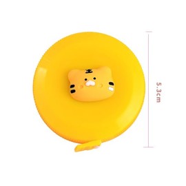 Frog 60In/150cm Double Sided Tape Measure Cute Cartoon Animal Plastic Retractable Tape Measure Portable Measuring Tools Body Soft Measuring Tapes Tailor, Sewing Measuring Tape Measure Ruler (3H039)