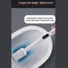 CBUCKS Disposable Toilet Brush – Silicone Head, Hands-Free Wet Wipe