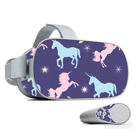 MightySkins Skin Compatible with Oculus Go Mobile VR - Unicorn Dream | Protective, Durable, and Unique Vinyl Decal wrap Cover | Easy to Apply, Remove, and Change Styles | Made in The USA