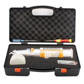 sliyxtwio Concrete Rebound Hammer Tester, Scope of 10-60Mpa, Resiliometer Test Meter Tool, ZC3-A.