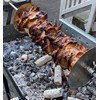 Gyros Yeros Barbecue Kebab Disc Plates (Set of 2) Stainless