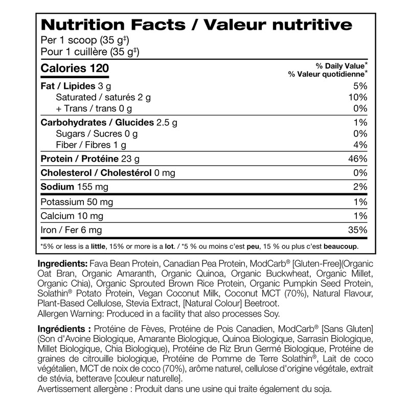 Perfect Sports DIESEL Vegan 100% Plant Based Protein Very Berry