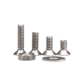 [M2x4-M2x8] Stainless Steel Countersunk Head Machine Screw Set [M2x4, M2x5, M2x6, M2x8]