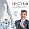 Maypes Heart Decanter – Beautiful Crystal Glass Wine Decanter with