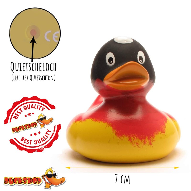 Rubber Duck Germany Bath Duck | Squeaky Duck | L: