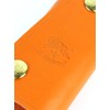 IL BISONTE Leather Snap Button Key Case 5402300090 006, olive