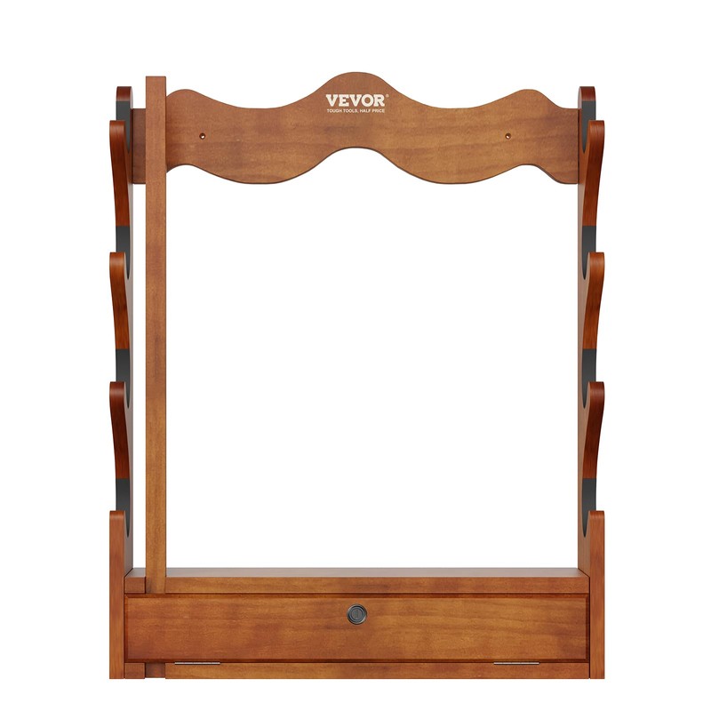 VEVOR Gun Rack, Wood Gun Rack Wall Mount, Gun Display