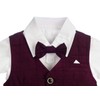 Dressy Daisy Baby Boy Suit Gentleman Wedding Outfit 4 Piece