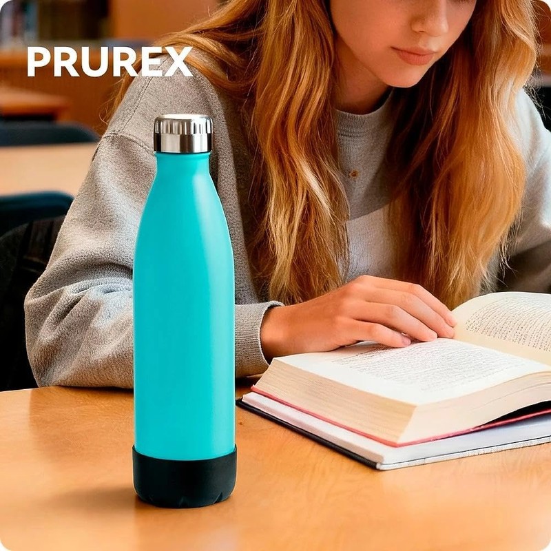 Prurex Silicone Water Bottle Boot - Bottom Protector Cover for