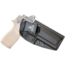 CYA Supply Co. Base Optics Ready (Black) Inside Waistband Holster IWB Veteran Owned Company Fits Sig Sauer M17 & Sig Sauer P320 Full Size