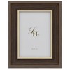 Lawrence Frames 5x7 Walton Frame - Walnut with Gold Rope