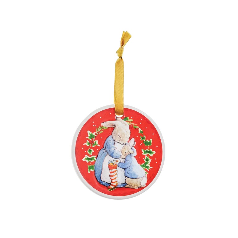 Beatrix Potter Peter Rabbit Hanging Ornament Set of 4