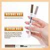 MOLAKS 2-in-1 Eyebrow Pencil & Tinted Brow Gel - Dual-Ended