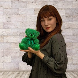 Plush Toy Wonderland 6" Pine Grove Green Colorama Teddy Bear Stuffed Animal - Plush Toy Gift New