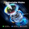 Smart Car Air Freshener Diffuser with Starry Projection Light,3 Adjustable