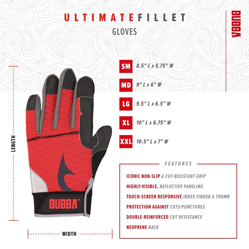 Fishing Gloves Ufillet L