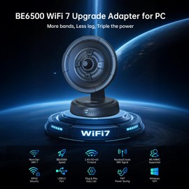 COMFAST BE6500 USB WiFi Dongle for PC WiFi Adapter Tri-Band 6G/5G/2.4G
