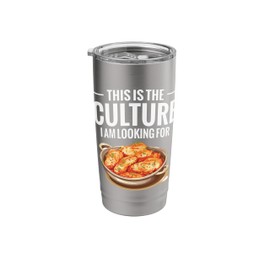 Kimchi Lover South Korean Meal Cuisine Snack Dish Kimchi Stainless Steel Insulated Tumbler