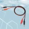 Banana Plug Clip Test Cable for Adjustable DC Power Supply,