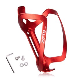 ThinkTop Bike Water Bottle Cage, Lightweight and Strong Bicycle Water Bottle Holder Adjustable, Aluminum Alloy Bike Bottle Holder for Road Mountain Bikes Cycling