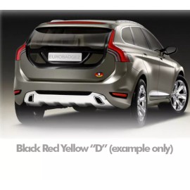 EUROBADGEZ 1 - NEW Euro Badge Emblem British Great Britain Flag "B" Oval Badge