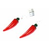 Chili Earrings Hot Chillies Pepperoni Peppers Mexico Miniblings Red Salsa