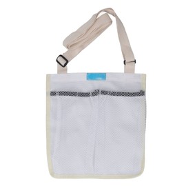 Urine Bag Holder Mesh Window Portable External Catheter Bag Cover with Belt for Men Women