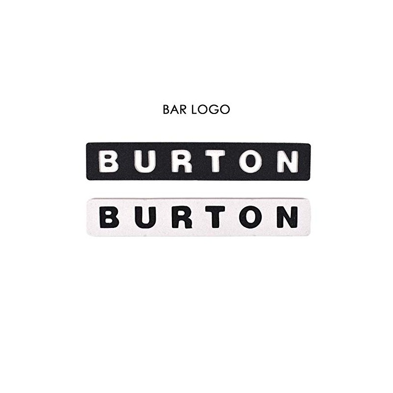 Burton 20342101960 F Bar Logo Snowboard Deck Pad, Set of