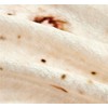 kitletsuit Burrito Tortilla Blanket, Cosy and Double Sided Blanket for