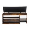 Stabrech Shoe Storage Bench with Flip Drawer, Shoe Rack with