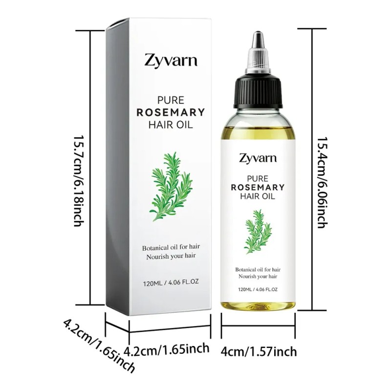 Aceite Para El Cabello Zyvarn Pure Rosemary 120 Ml