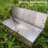 Smoker Box Professional Rectangular Add Smokey BBQ Flavor Stainless Steel