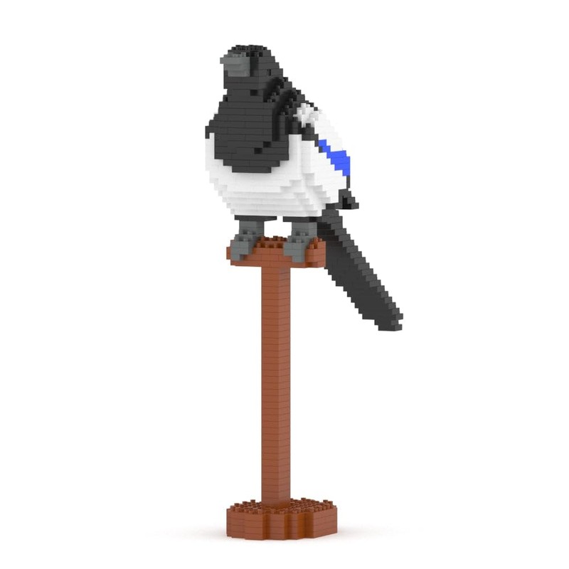 JEKCA Magpie 01S | Bird Plastic Building Blocks | Age