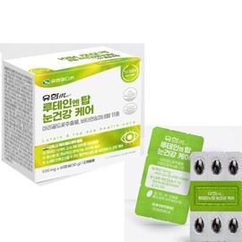 유한메디카 6개월분 루테인 엔 탑 눈건강 케어 60캡슐 총 3개(총 6개월분) Yuhanmedica 6-Month Supply Lutein & Top Eye Health Care 60 Capsules Total 3 (Total 6-Month Supply)