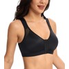 Lemorosy Women's Front Closure Large Sizes Full Cup Back Support