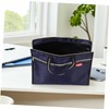 NOLITOY Oxford Fabric Document Bag Zippered Tote with Handle Spacious