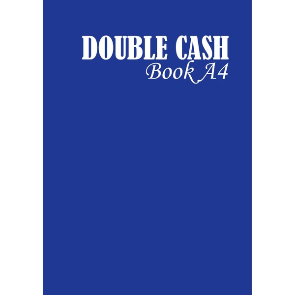 Double Cash Book A4: Income & Expense Ledger for Daily