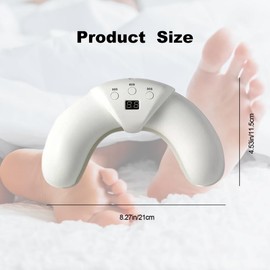 Nail Laser Device for Cleaning and Care of Nails for Toenail, of Multiple Toes and Comfortable Feet