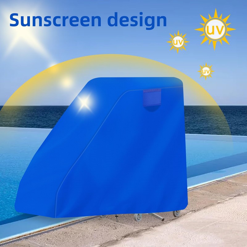 Lift Pool Chair Protective Cover, 600D Heavy Duty Swimming Pool