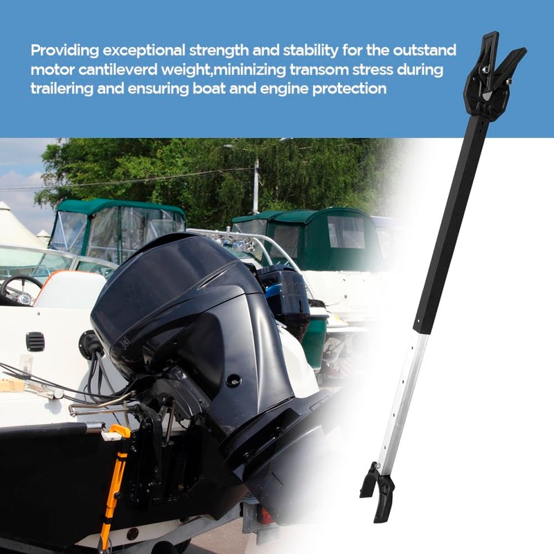 Sebnux Boat Transom Saver Adjustable Shock Absorbing Boat Transom Saver