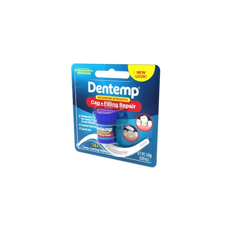 D.O.C. Dentemp Maximum Strength Loose Cap and Lost Filling Repair