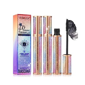 4D Silk Fiber Lash Mascara - Waterproof & Long-Lasting Natural Liquid Eyelash Mascara (2PCS-Starry Sky)