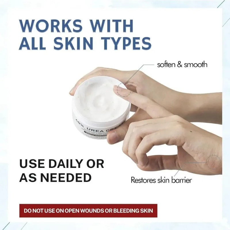 Crema De Urea Al 40 Por Ciento Para Pies, Crema