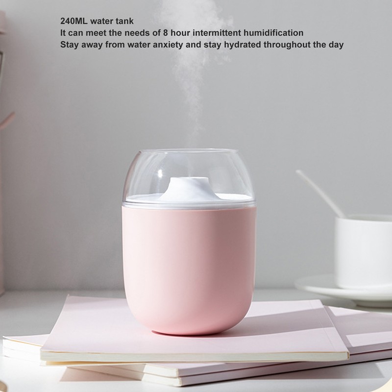 Desktop USB Humidifier Multifunctional USB Plug in Mute Design Night