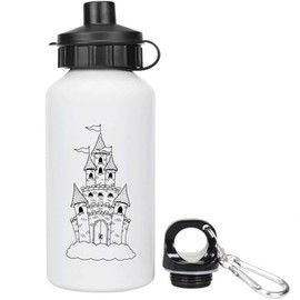 Azeeda 400ml 'Fantasy Princess Castle' Kids Reusable Water/Drinks Bottle (WT00082399)