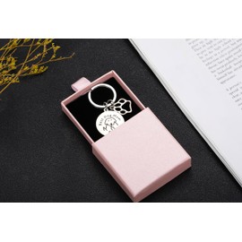 Kinsynko Best Dog Mom Ever Keychain Funny Pet Mom Memorial Jewelry Gifts for Christmas Mother's Day Dog Lover Gifts