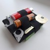 NEEVIRID Square Grid Pocket Organizer for EDC USB Flashdrive Keys