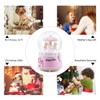 Unicorn Musical Snow Globe for Kids Girls Carousel Music Box