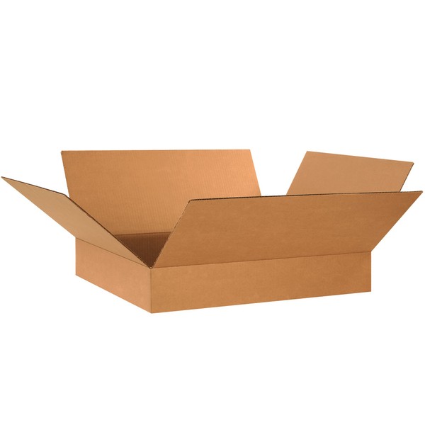 AVIDITI 24x20x4 Flat Corrugated Boxes, Flat, 24L x 20W x