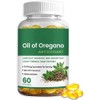 Aceite de orégano con aceite de semilla negra, apoyo digestivo,